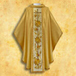 Embroidered chasuble "Classico Gold"