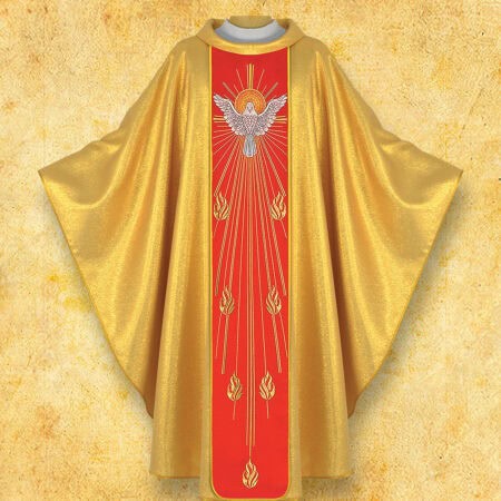 Embroidered chasuble "Holy Spirit"