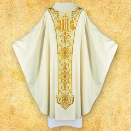 Chasuble with Embroidered Image of "St. Joseph"