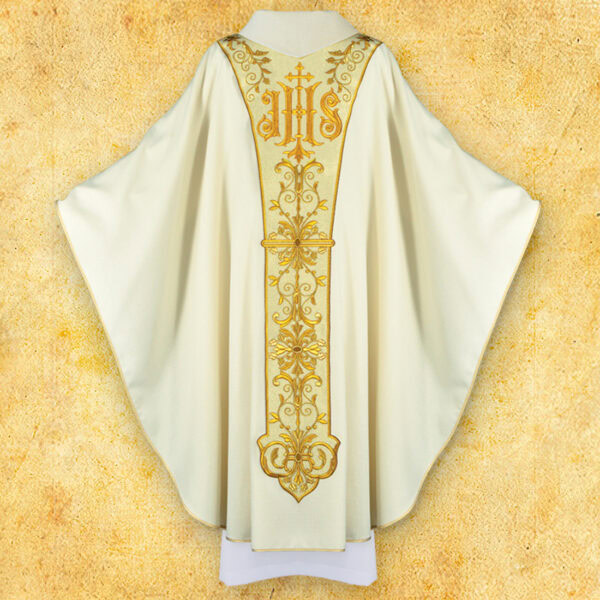 Chasuble with Embroidered Image of "St. Joseph"