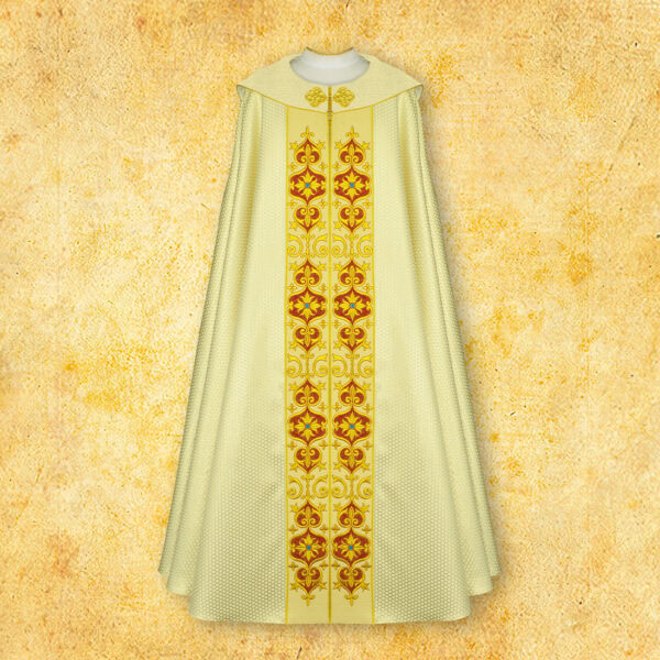 24_4_25_przod Embroidered cape "Last Supper"