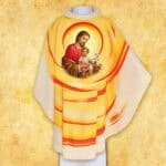 Modern photo chasuble "St. Joseph"
