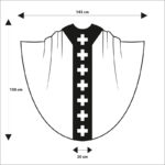 Embroidered cape "Last Supper"