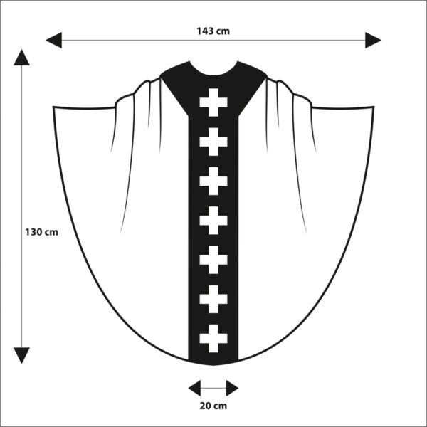 Embroidered cape "Last Supper"