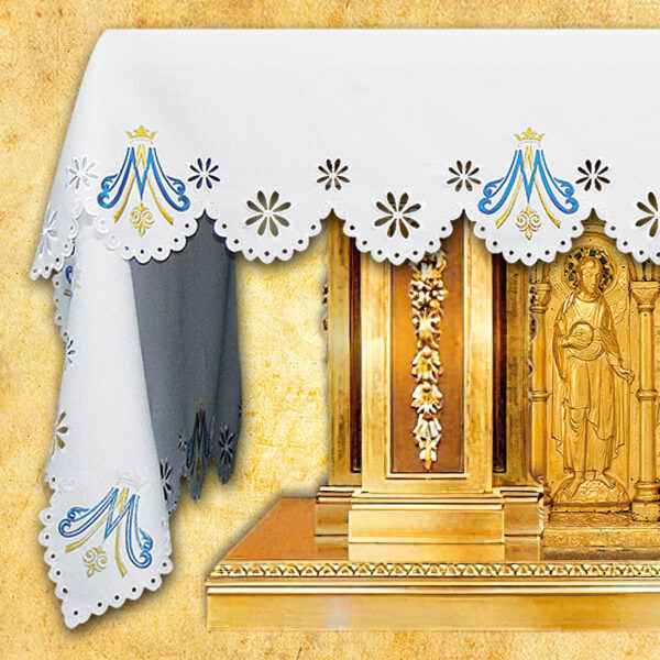 Embroidered tablecloth "Mary" - embroidered on three sides