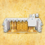 Embroidered tablecloth "Mary's Rosary"