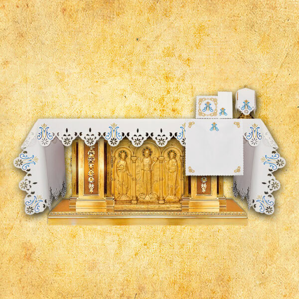 Embroidered tablecloth "Mary's Rosary"