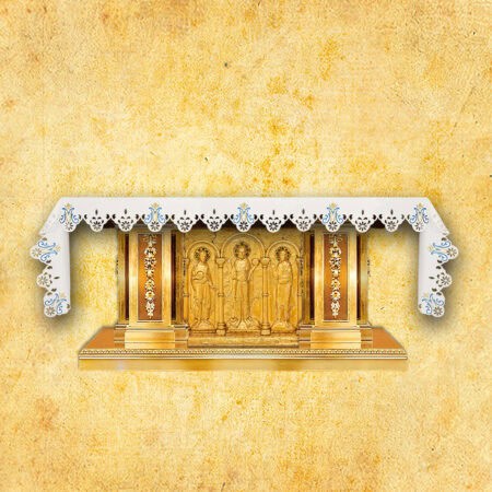 Embroidered tablecloth "Marian Rosary" - any size