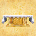 Embroidered tablecloth "For Lent"