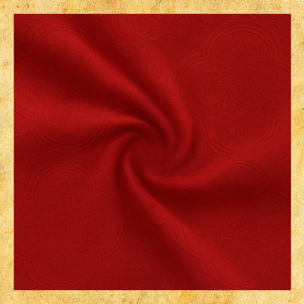 Jacquard fabric - Red
