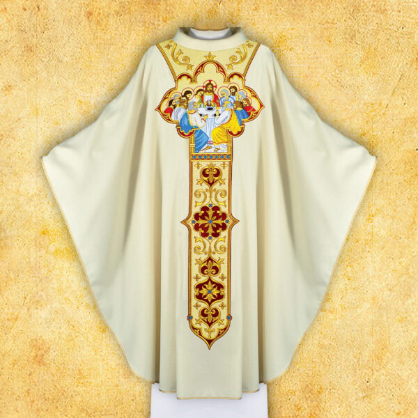 25_1_25 Embroidered chasuble "The Last Supper"