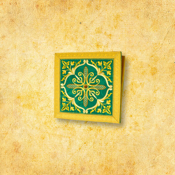 84_3_25_ Embroidered Burse "Massimo-Verde"