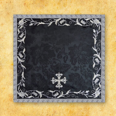  Embroidered deacon's stole "Massimo-Nero"