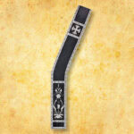 Embroidered deacon's stole "Massimo-Nero"