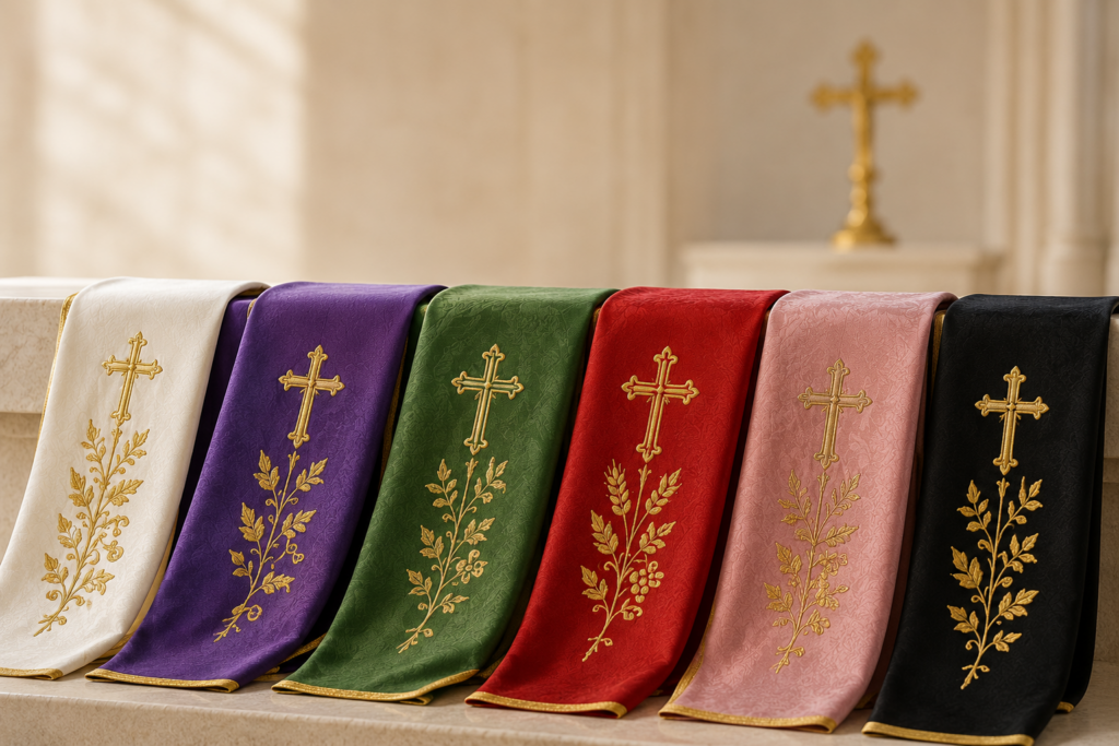 LITURGICAL COLORS — THEIR MEANING AND USE IN CELEBRATIONS