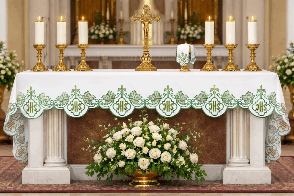 ALTAR CLOTHS — TRADITION, FUNCTION, AND CONTEMPORARY AESTHETICS