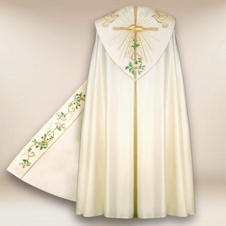 Embroidered wedding cope "Primavera"