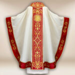 Ornat liturgiczny eucharystyczny haftowany