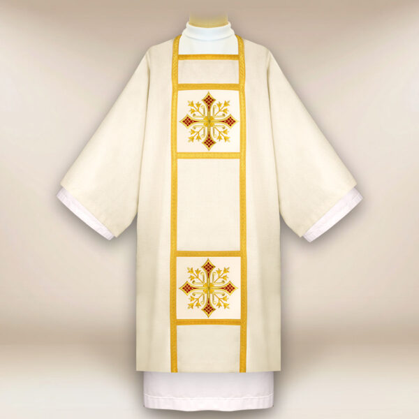Embroidered dalmatic "Deo"