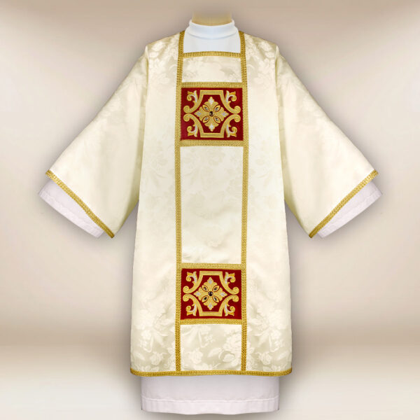 Embroidered dalmatic "Comunione"