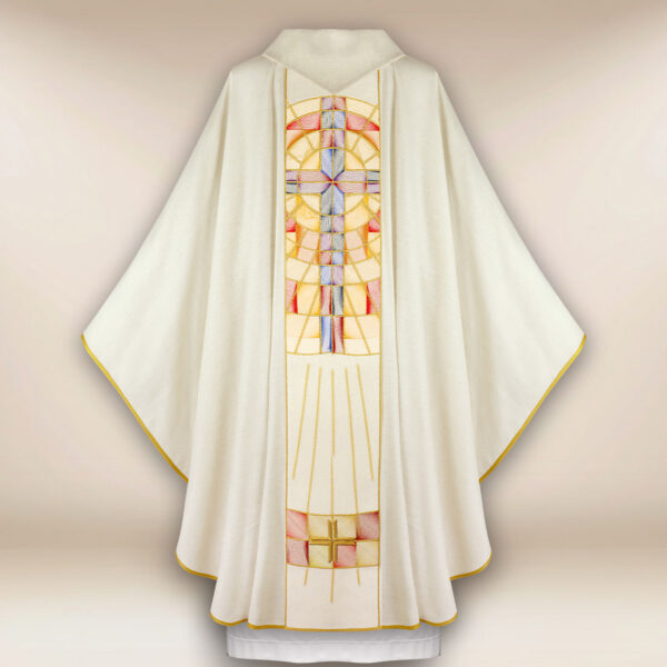 Embroidered chasuble "Light of the Eucharist" - Image 2