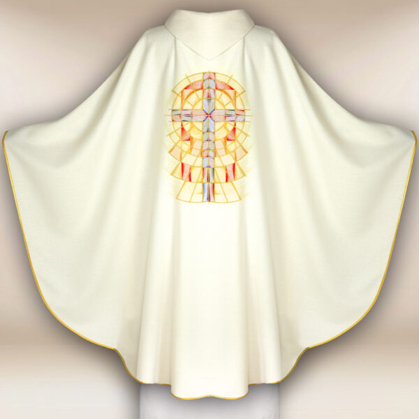 Embroidered chasuble "Light of the Eucharist" - Image 3