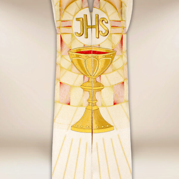 Embroidered stole "Light of the Eucharist" - Image 2
