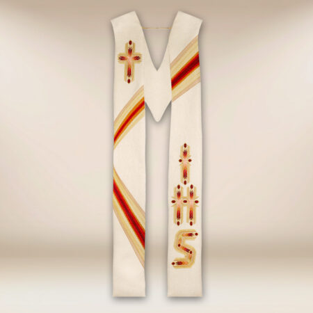 Embroidered liturgical stole