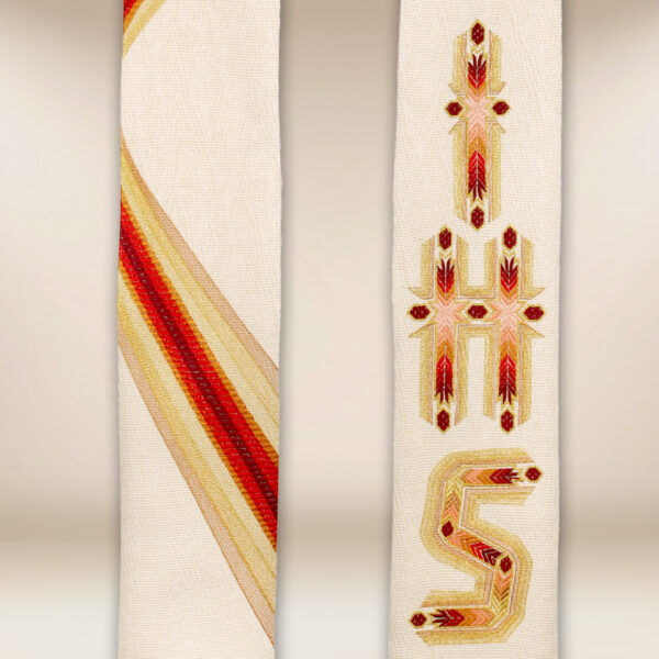 Embroidered liturgical stole - Image 3