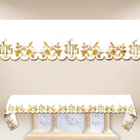 Embroidered tablecloth "Magnificat" - any size