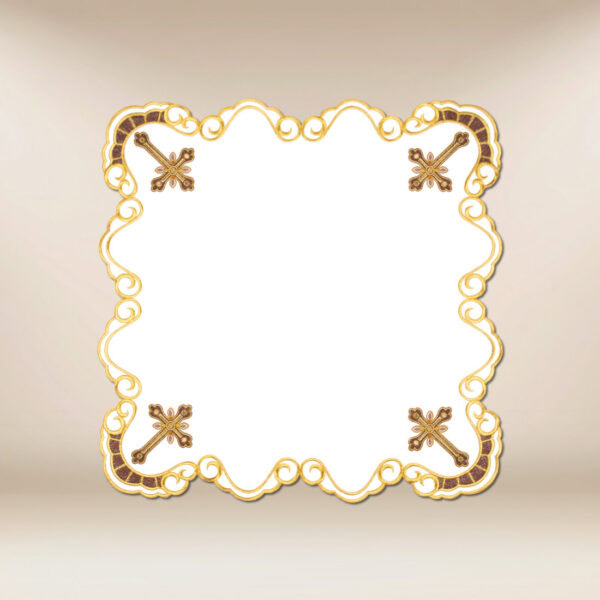 Embroidered napkin "Golden Grape" 45x45