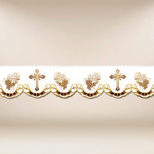 Embroidered lace "Golden Grape"