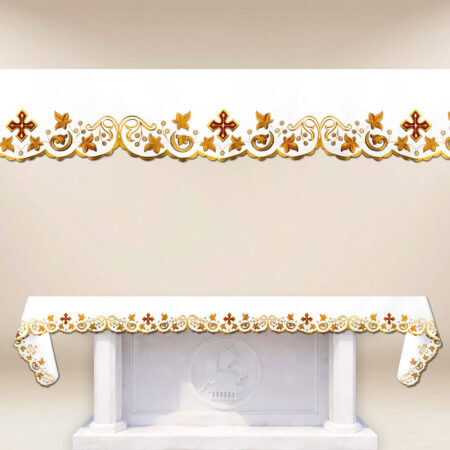 Embroidered tablecloth "Lamb of God" – any size