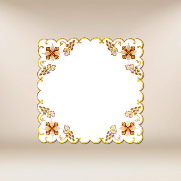 Embroidered napkin "Alfa D'Oro" 45 x 45 cm