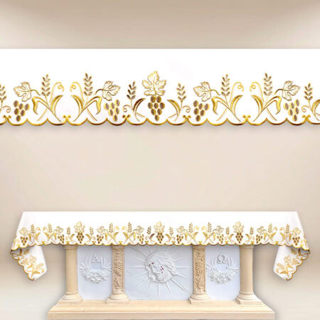 Embroidered tablecloth "Alfa D'Oro" – any size