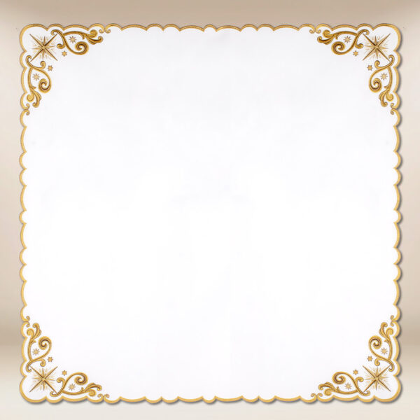 Embroidered napkin "Sacro Natale" 110x110