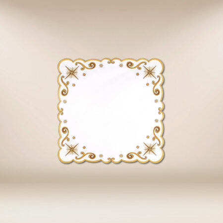 Embroidered napkin "Sacro Natale" 45x45
