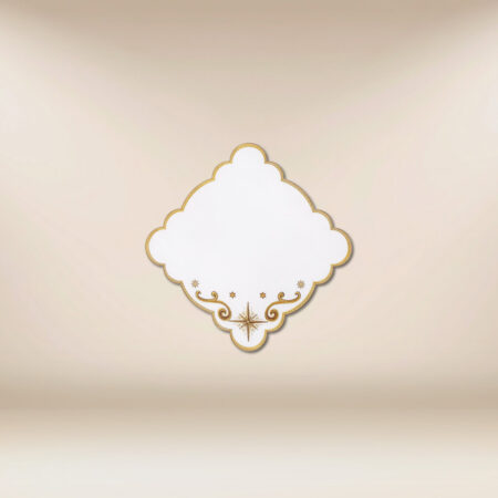 Embroidered napkin "Sacro Natale" 32x32