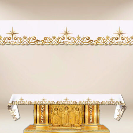 Embroidered tablecloth "Sacro Natale" - any size