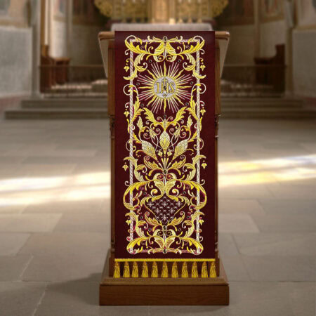 Embroidered Lectern Cover "Pietre E Oro"