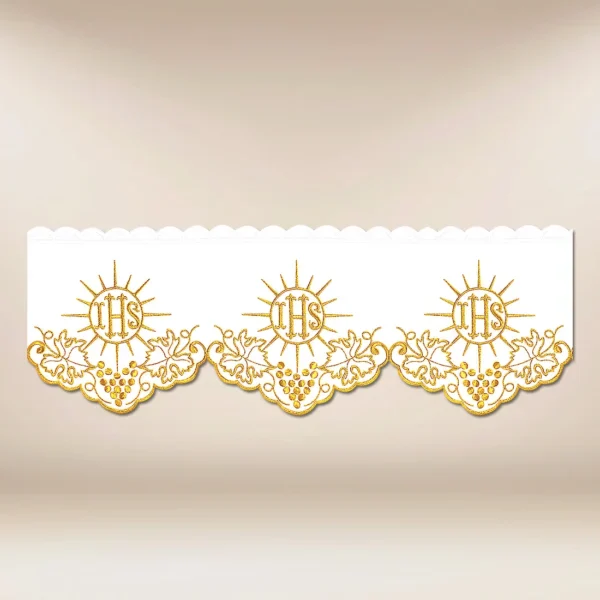 Embroidered lace "Cristiano" gold