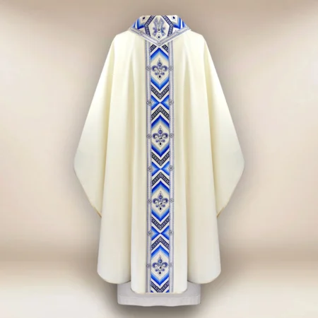 Embroidered chasuble "Moderno Mariano"