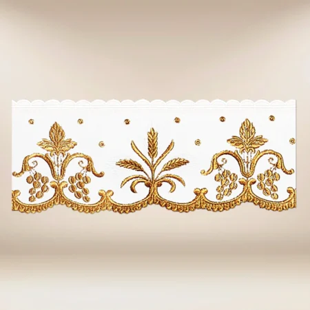 Italian Gold embroidered lace