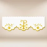 Embroidered lace "Gold series no. 1"