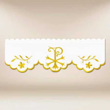 Embroidered lace "Gold series no. 1"