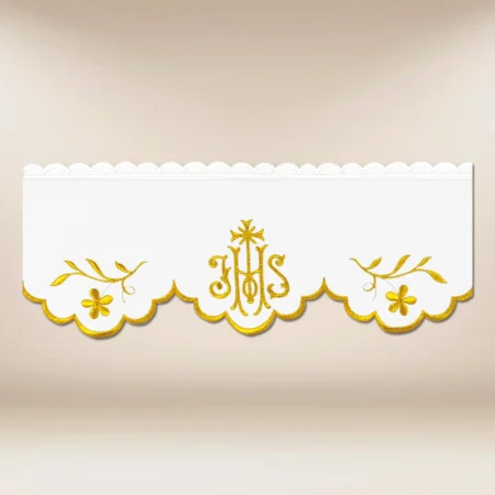 Embroidered lace "Gold series No. 2"