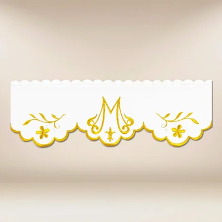 Embroidered lace "Gold series No. 3"