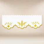 Embroidered altar lace