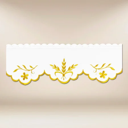 Embroidered altar lace