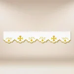 Embroidered lace "Gold series no. 5"